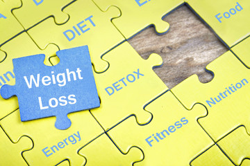 Puzzle with word Weight Loss