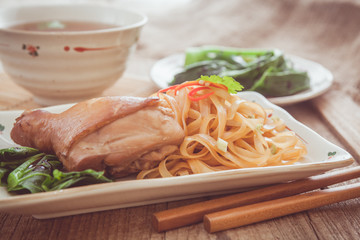 Chicken noodle soup