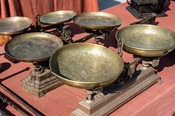 Detail objects antique market