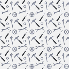 Tools seamless pattern.