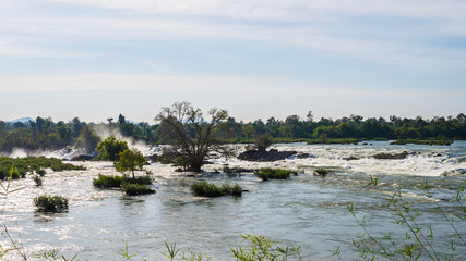 Konpapeng waterfall is a famouse waterfall in Laos.