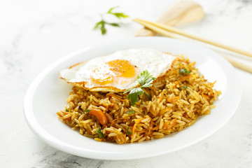 Fried rice with egg