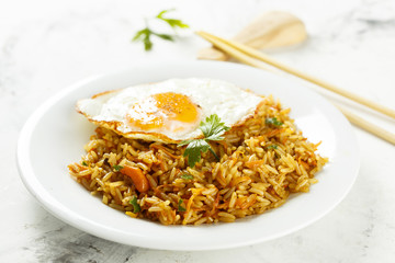 Fried rice with egg
