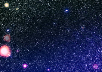 Starry outer space background texture .Deep space