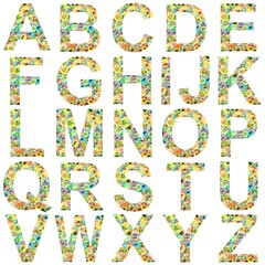 alphabet décoratif