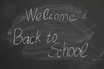 Obraz premium welcome back to school