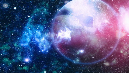 Deep space. High definition star field background