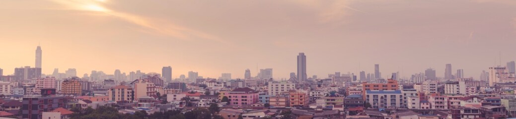Fototapeta na wymiar Thailand at Sunset
