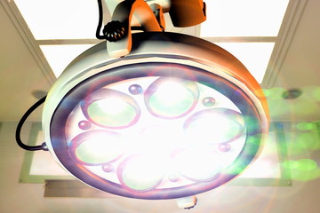 Modern surgical interior 3d rendering