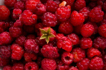 background of raspberry