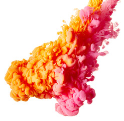 Abstract paint splash background