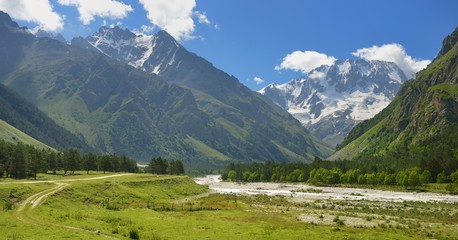 Caucasus valley