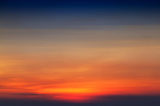 colorful sunset abstract for background