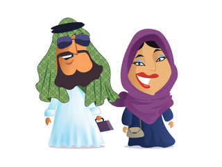 Muslim couple