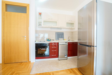 Interior of a  kitchen in a guest house