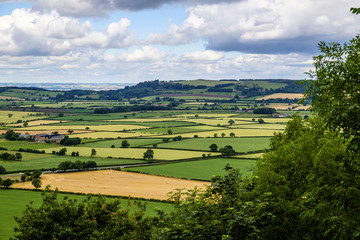 Fototapeta na wymiar Yorkshire countryside landscape