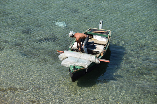 Fischerboot auf Kuba