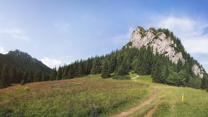 Maly Rozsutec Mountain in Mala Fatra National Park, Slovakia