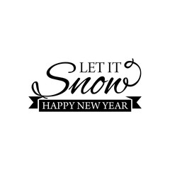 Typographical poster for Merry Christmas