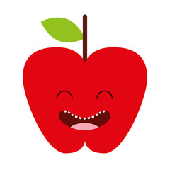 fruit character cute icon