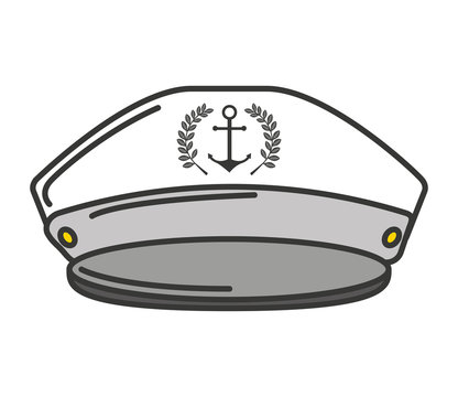 captain sailor anchor hat