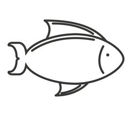 fish sea colors icon