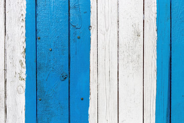 Old painted wood wall - texture or background