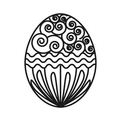 sweet egg paint colorfull isolated icon design