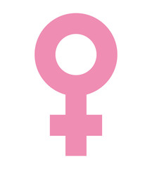 symbol female pink icon