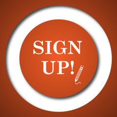 Sign up icon