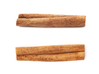Cinnamon stick isolated