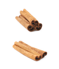 Cinnamon stick isolated