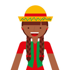 woman mexican culture icon