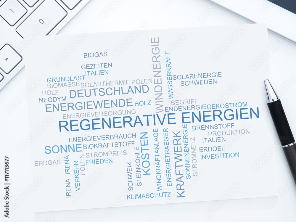 Sticker regenerative energien