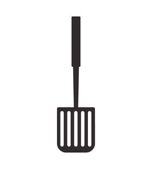 Bakery supply concept represented by spatula icon. Isolated and flat illustration