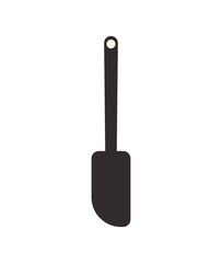 Bakery supply concept represented by spatula icon. Isolated and flat illustration