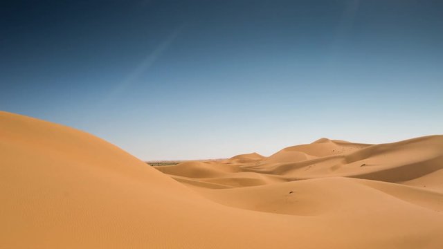 big dunes in the sahara desert morocco