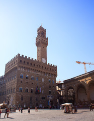 Obraz premium The Palazzo Vecchio, Florence