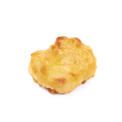 Breaded chicken nugget composition isolated