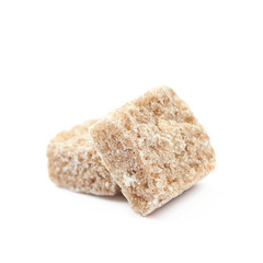 Couple of sugar cubes isolated