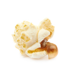 Popcorn flake isolated