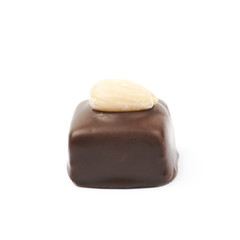 Chocolate confection candy isolated