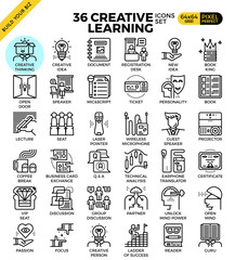 Creative learning icons