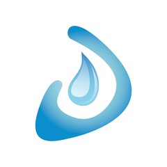 Water Splash logo symbol vector