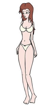 girl draw