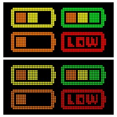 Shattered Pixel - Battery Indicator Set