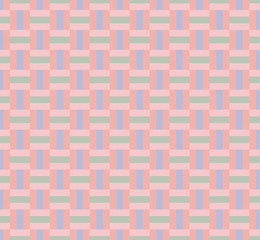 Weaving seamless pattern background; pastel color.