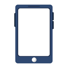 flat design modern cellphone icon vector illustration