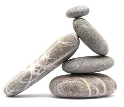 balancing stone tower