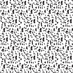 Abstract seamless pattern of color scatter pieces background